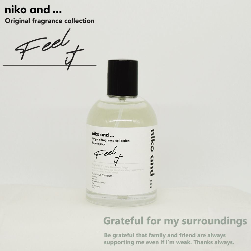 niko and … สเปรย์ปรับอากาศ Feel it Original Fragrance Collection Room Spray