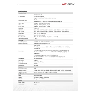 HIKVISION เครื่องบันทึกกล้องวงจรปิด DVR รุ่น DS-7216HGHI-M1 CCTV Analog 16Ch ประกันศุนย์ไทย 3ปี