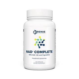 NAD+ Complete (120 แคปซูล) RENUE BY SCIENCE แท้จาก USA มีครบทั้ง NMN, NR, NAD+