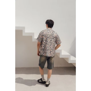 KINS | Hawaii Shirt เสื้อฮาวาย เสื้อลายดอก ชุดเดินชายทะเล (HW32)