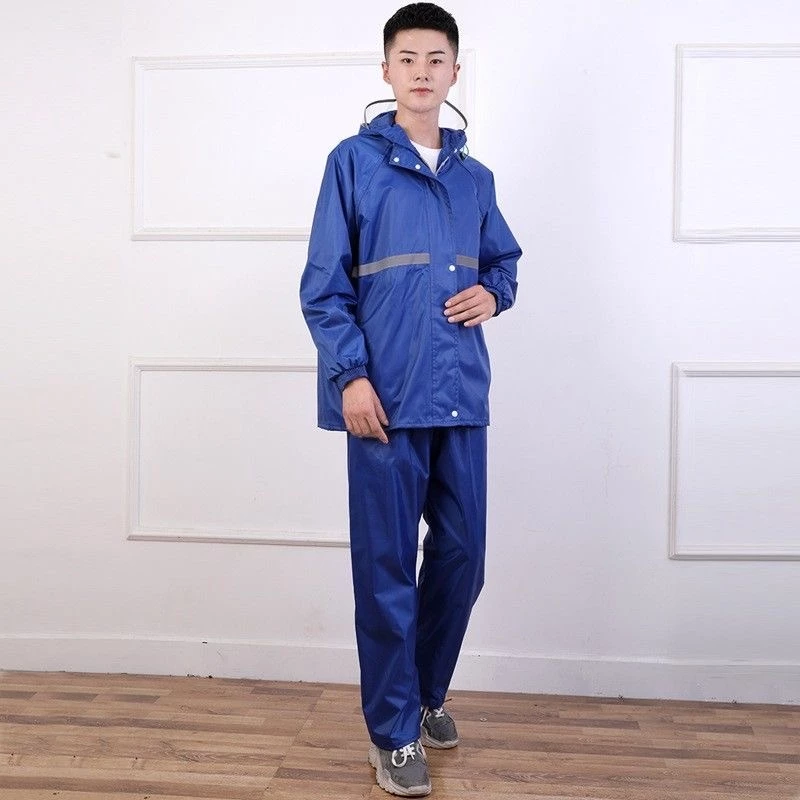 New Alitech ชุดกันฝน เสื้อกันฝน มีแถบสะท้อนแสง Waterproof Rain Suit thumbnail 7