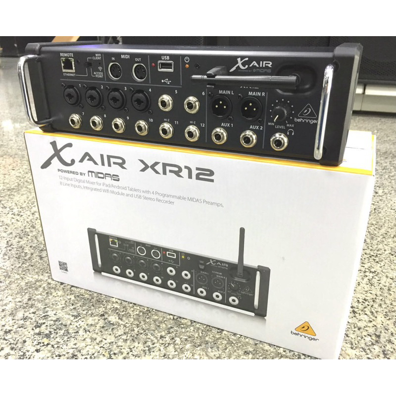 💥Behringer XAIR XR18 ของใหม่ 💥มี WIFI ในตัว  💥รับประกัน 1 ปี ของแท้