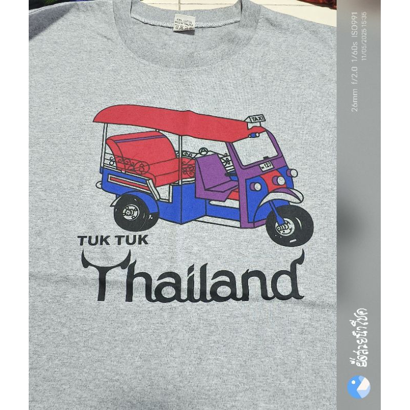 D31❤️รอบอก44 ยาว29" 🆕งานThailand ตุ๊กตุ๊ก เสื้อยืดมือ2 แบรนด์ วินเทจ การ์ตูน วง ลายมันส์ ราคาถูก สภา