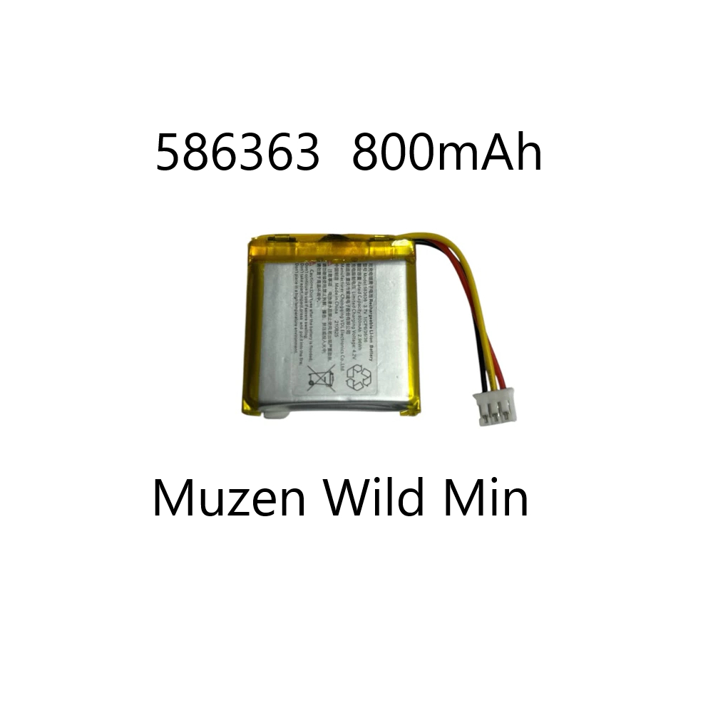 Muzen Wild Mini รหัส583636 800mAh อะไหล่แบตเตอรี่ทดแทน สำหรับซ่อม ลำโพงบลูทูธ