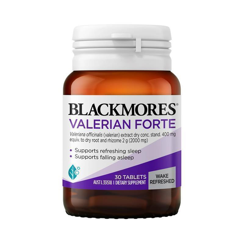 Blackmores Valerian Forte สนับสนุนสุขภาพที่ดี ของแท้จากออสเตรเลีย