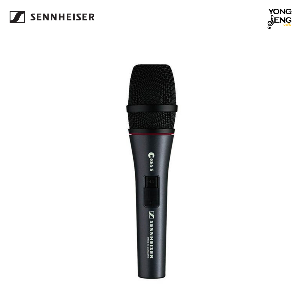 Sennheiser ไมโครโฟน Condenser รุ่น e865 , e865S Dynamic Vocal Mic, Super-Cardioid (Yong Seng Music)