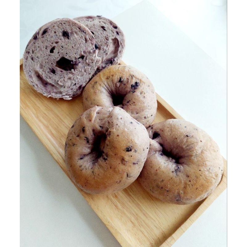 ขนมปังเบเกิลโฮมเมด3ชิ้น Bagel Homemade