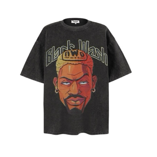 เสื้อยืดผู้ชายโอเวอร์ไซส์ Nwo