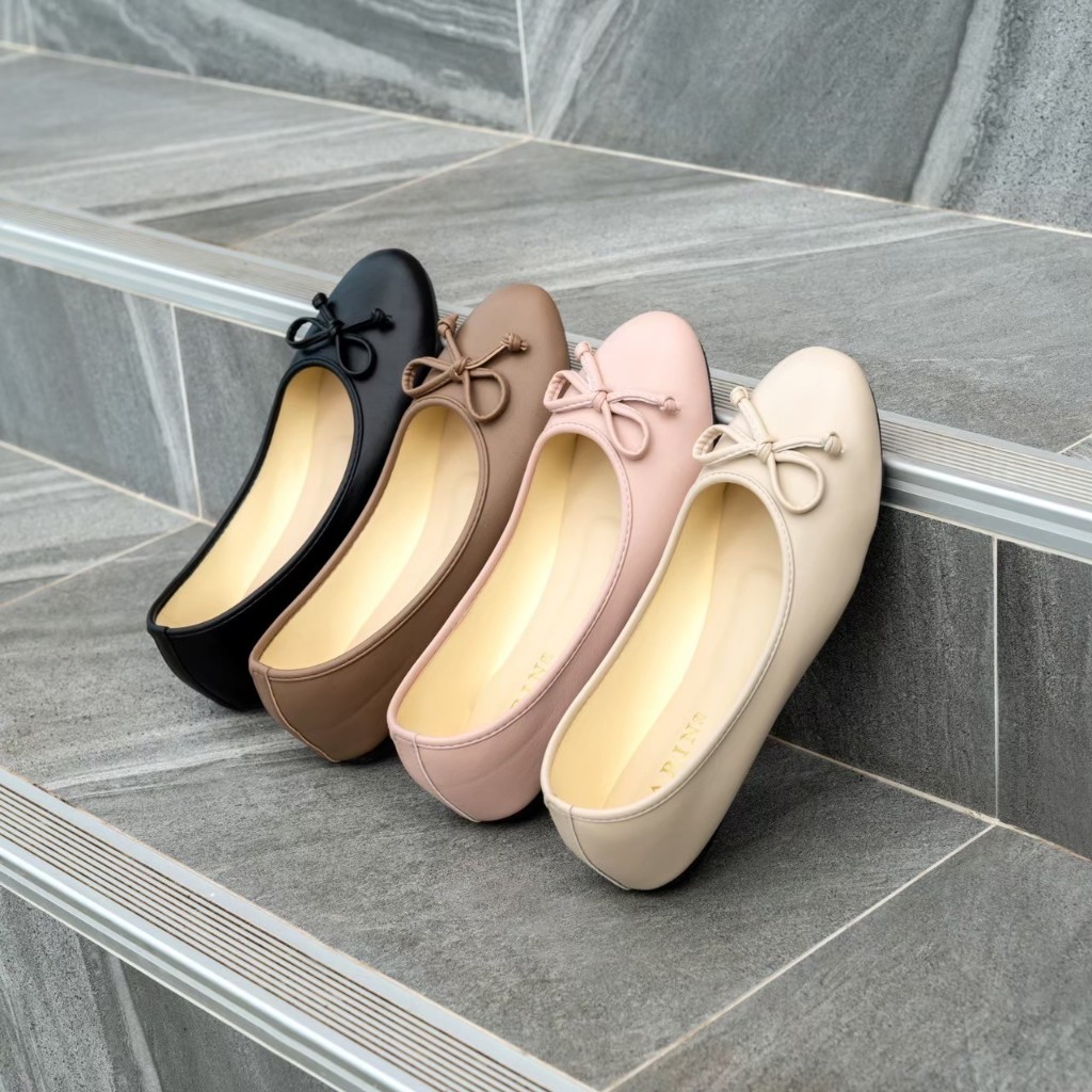 🌷 rarin [ ChIoe ] 🌷 36 - 41 รองเท้าคัทชู โคลอี้ พื้นนิ่ม หนังนุ่ม การันตีใส่สบายจริง **เท้าไม่เรียวบวกเพิ่ม**