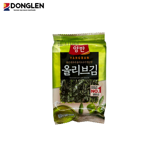 สาหร่าย Yangban น้ำมันมะกอก