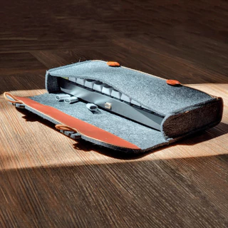 PU Felt Keyboard Carrying Case Bag สำหรับคีย์บอร์ด Mechanical 60% / 65% / 80% / 100% Layout