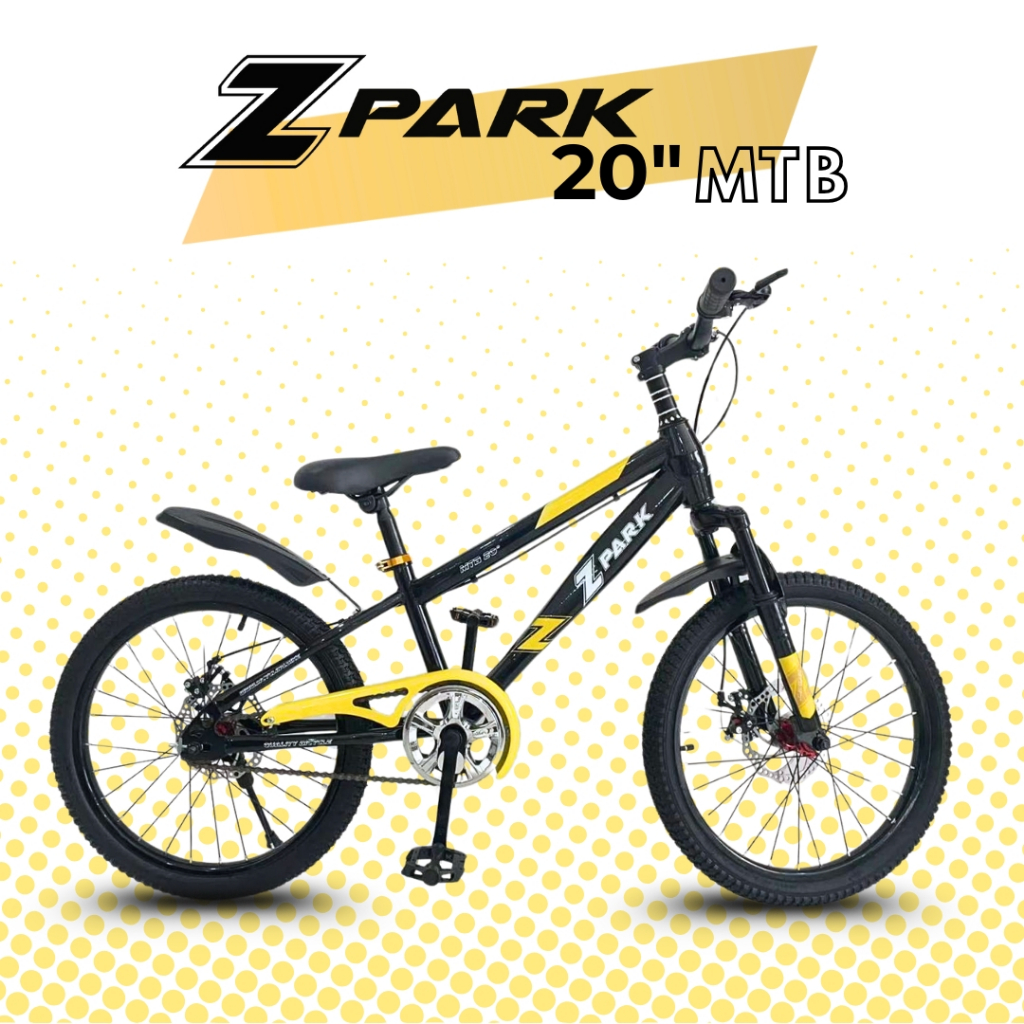 จักรยานZPARK MTB 20 นิ้ว มีโช้คหน้า พร้อมดิสเบรค