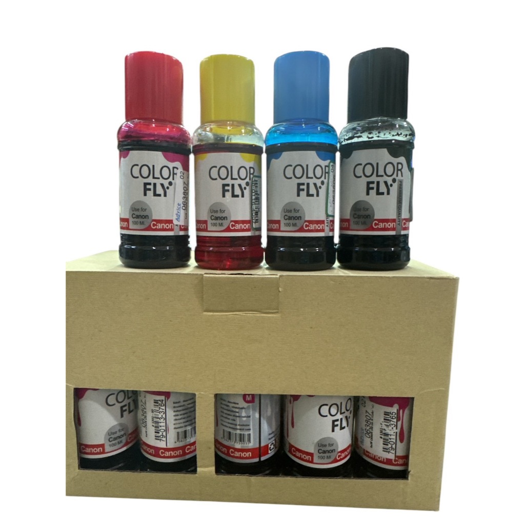 หมึกเติม Canon ขนาด 100 ml Color Fly