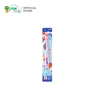 KODOMO แปรงสีฟันเด็ก โคโดโม (ซอฟท์ แอนด์ สลิม) 3-6 ปี x2 + ยาสีฟัน โคโดโม แบบเจล กลิ่นสตรอวเบอร์รี่ 40 กรัม x2 LIONSOS