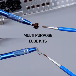 11-in-1 ฐานลูปสวิตช์คีย์บอร์ด Switch Lube Station Kit,Switch Tester Station,ABS Material for Mechanical Keyboard