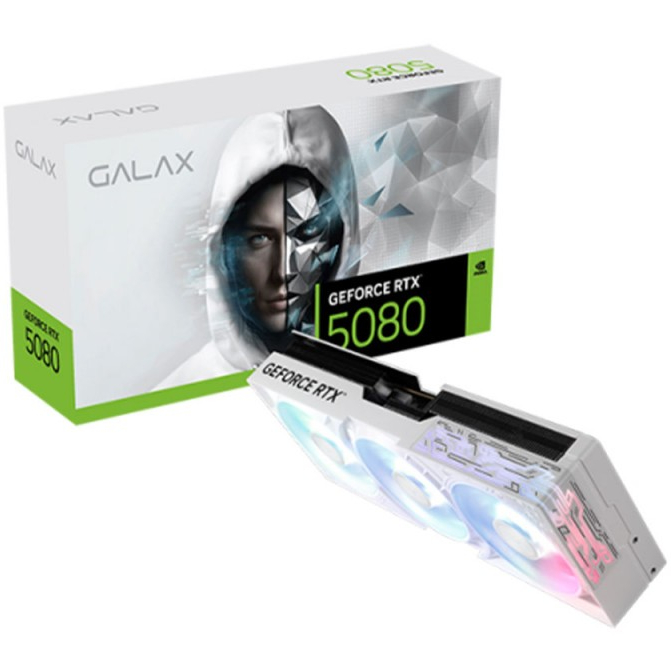 GALAX RTX5080 1-CLICK OC 16GB GDDR7 WHITE