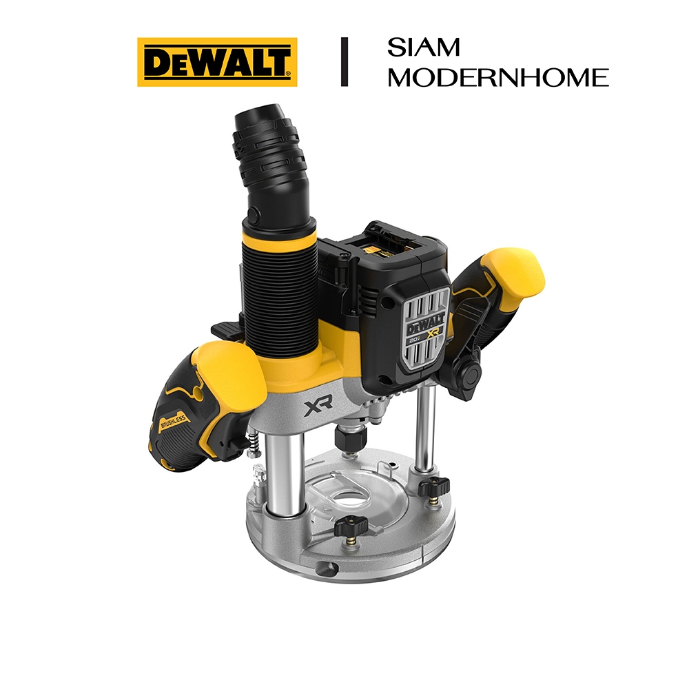 DEWALT เร้าเตอร์ไร้สาย ไร้แปรงถ่าน 20V Max 1/2 นิ้ว 2-1/4 แรงม้า (เครื่องเปล่า) รุ่น DCW620B