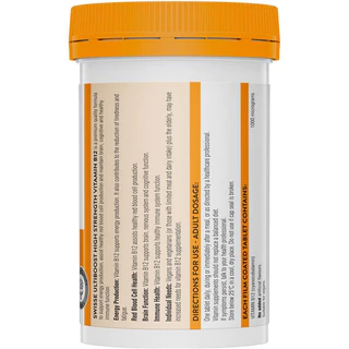 Swisse Ultiboost High Strength Vitamin B12 60 Tablets วิตามินบี 12