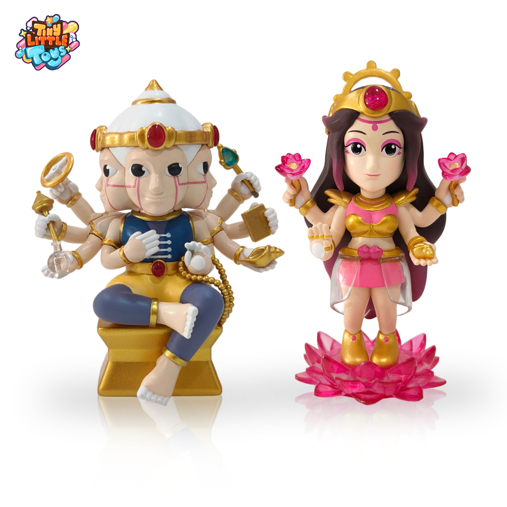 Tiny Little Toys DEVA Art Toy สายมู พระพรหม พระแม่ลักษมี เสริมพลังชีวิต การงาน การเงิน ความรัก