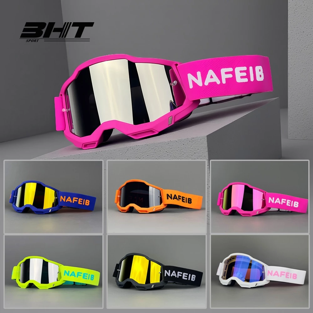 NEW !! N254 แว่นตาสำหรับขี่มอเตอร์ไซค์ แว่นปั่นจักรยาน แว่นตาสำหรับขับขี่ออฟโรดกลางแจ้ง แว่นกันแดดสกี
