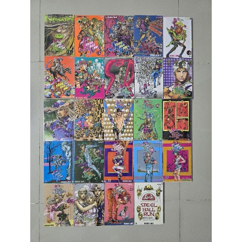 Jojo Part 7 STEEL BALL RUN 24 เล่ม จบ