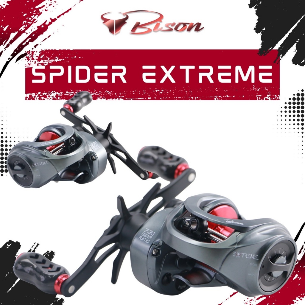 รอกหยดน้ำ BISON SPIDER EXTREME 2025
