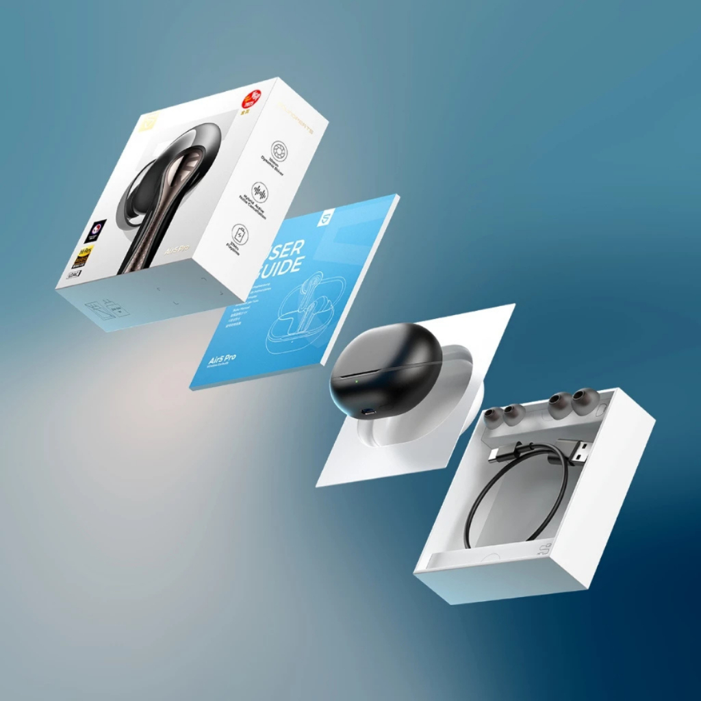 🇹🇭ประกันศูนย์ไทย 1 ปี SoundPEATS Air5 Pro / Air5 Lite / Air5 / Air4 หูฟังบลูทูธไร้สาย Hi-Res LDAC คุยชัด ตัดเสียงเงียบ