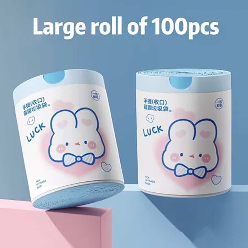 ถุงขยะอย่างหนา ถุงขยะในบ้าน ถุงพลาสติก ถุงขยะมีหูหิ้วอย่างหนา ราคา ถูกที่สุด ดีลบีเคเค แกลเลอรีภาพที่ 2