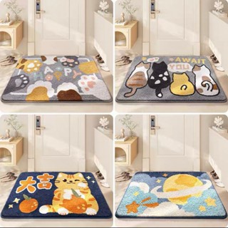 พรมเช็ดเท้าลายการ์ตูน น่ารัก ชับน้ำ กันลื่น