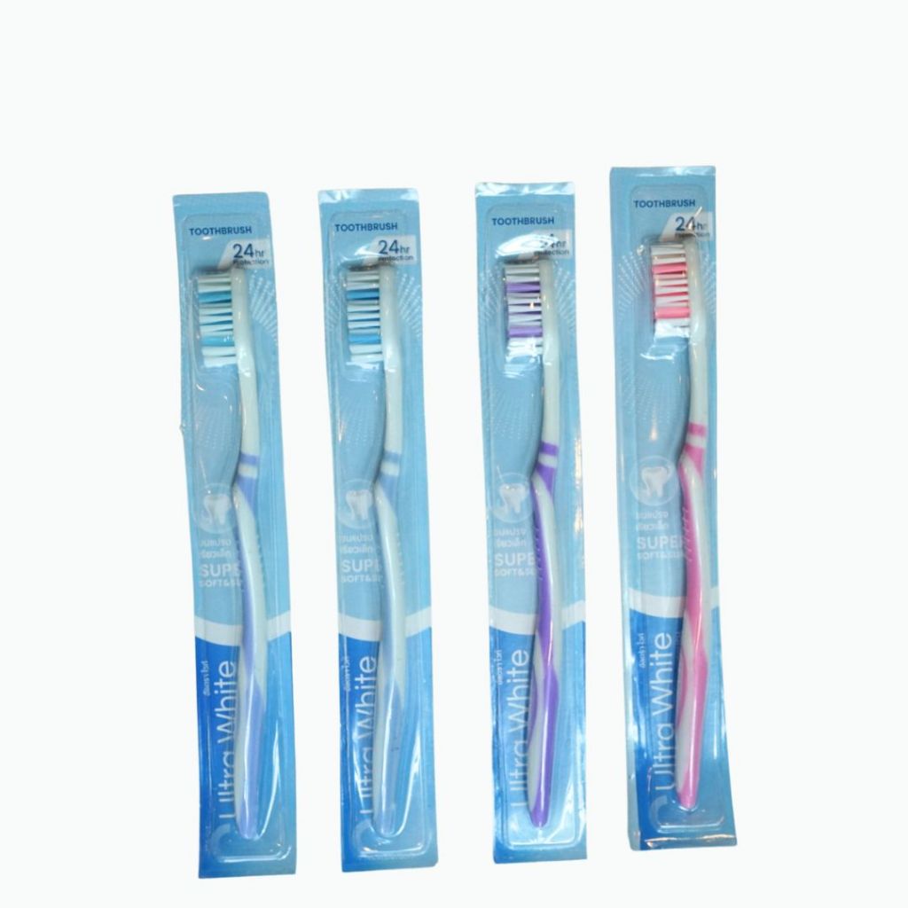 UltraWhite แปรงสีฟัน แปรงขนนุ่ม คุณภาพดี สุ่มสี1 ด้าม