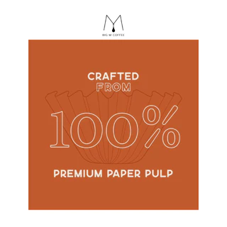 Nana Coffee Roasters Competition Wave Filters กระดาษกรองแบบเวฟ 185 (1-4Cups) กาแฟดริป 50 ชิ้น I Big m coffee