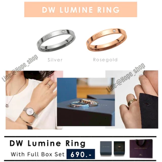 แท้100% แหวน DW ring ลด80% อุปกรณ์ครบ แหวนเงิน daniel ring แหวนคู่รัก กำไลDW กำไลแฟชั่น กำไลทอง