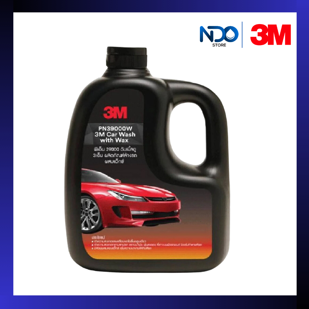 3M PN39000W แชมพูผสมแว๊กซ์ขนาด 1000 มล.