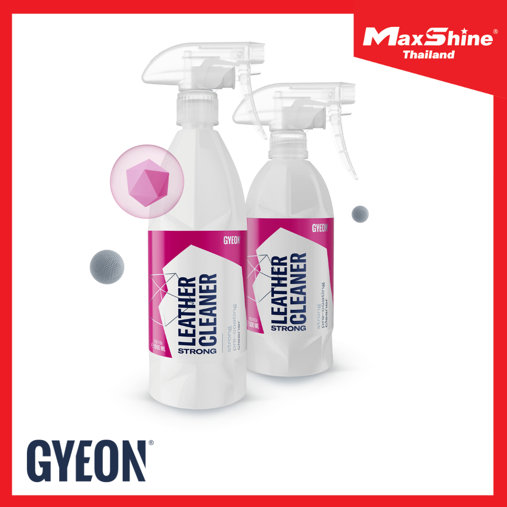 GYEON Q²M LEATHER CLEANER STRONG น้ำยาทำความสะอาดภายในรถยนต์ ปลอดภัยต่อหนังแท้ และหนังเทียม