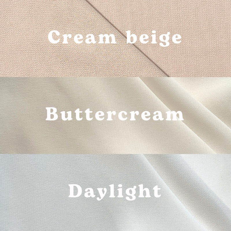Premium chiffon ผ้าชีฟองพันยาวพรีเมี่ยม ไม่ติดลูกไม้ (แบรนด์ ms.palyn)