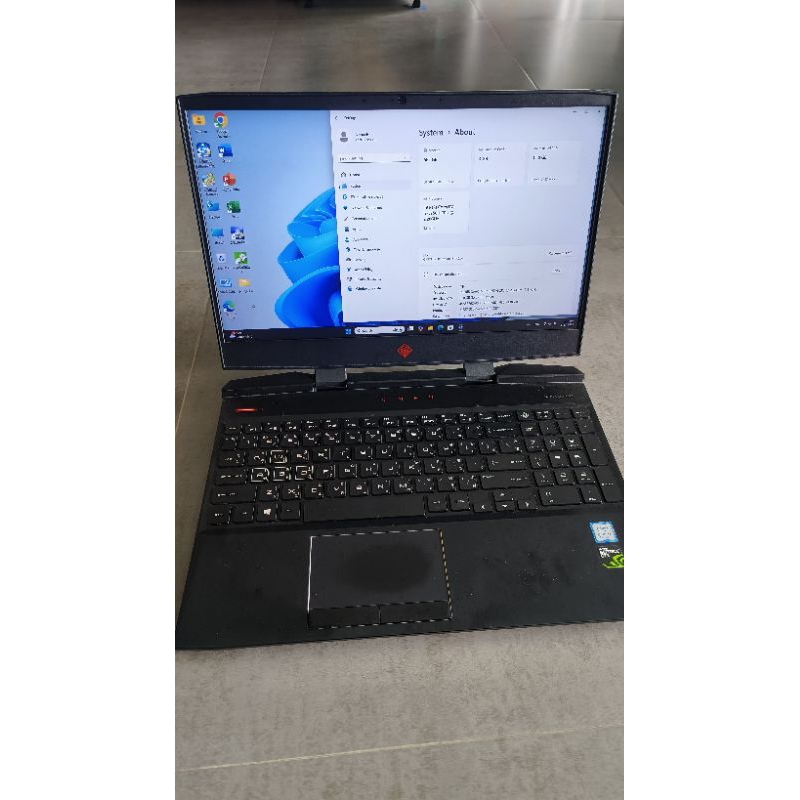 โน๊ตบุ๊คมือสอง hp omen 15 มือเดียว