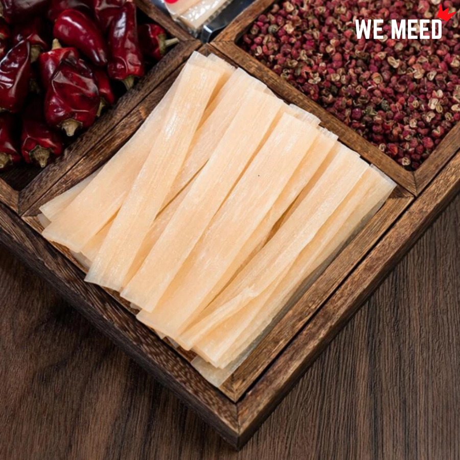 เส้นมันเทศ เหนียวนุ่ม หนึบ นิ่มอร่อยมากๆ สะอาด ทำได้หลากหลายเมนู เส้น ชาบูหม่าล่า ทำจากมันเทศหวาน