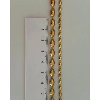 สร้อยสเตนเลส สร้อยเปล่า HER OBJECTIVE_ HER BEADED BOLD NECKLACE