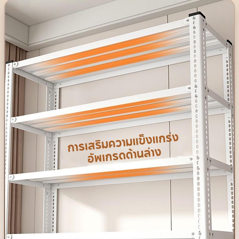 VENTO โครงเหล็ก 6/5/4/3 ชั้น ชั้นวางสินค้า ชั้นวางเหล็กฉาก ใช้ในโกดัง ชั้นวางหนังสืออเนกประสงค์ รูปที่ 5