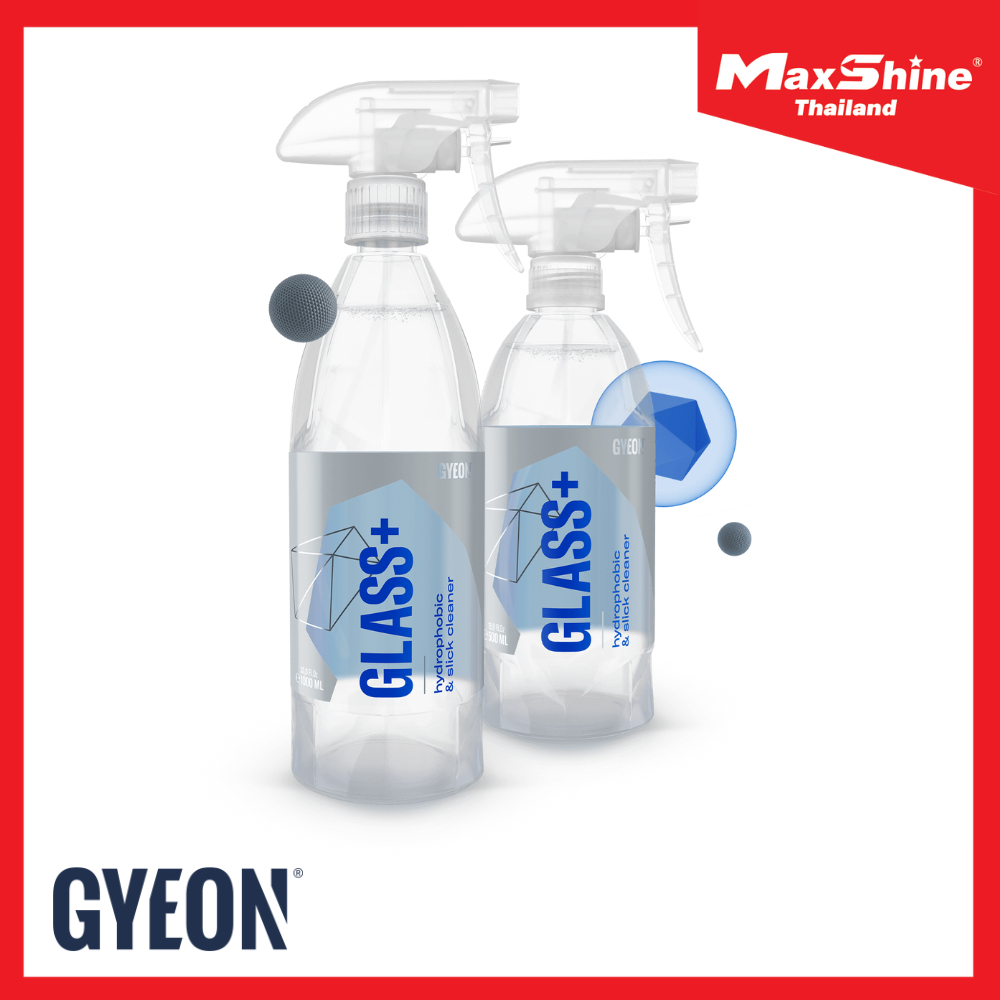 GYEON Q²M GLASS+ น้ำยาเช็ดกระจกรถยนต์ พร้อมเคลือบกระจกรถยนต์