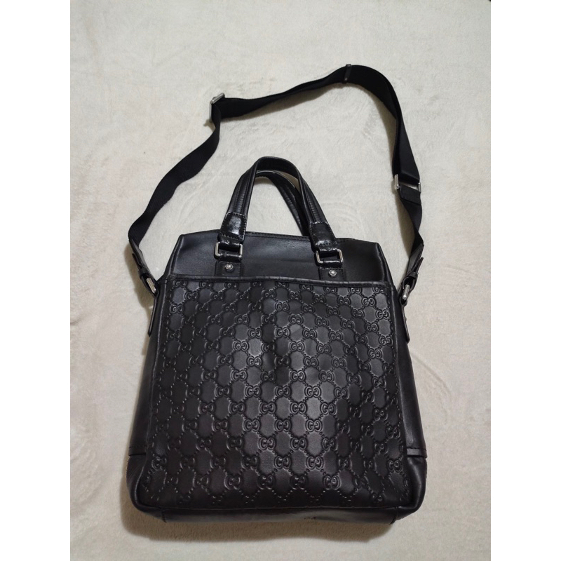 Gucci Genuine Leather Tote bags มือสองของแท้💯