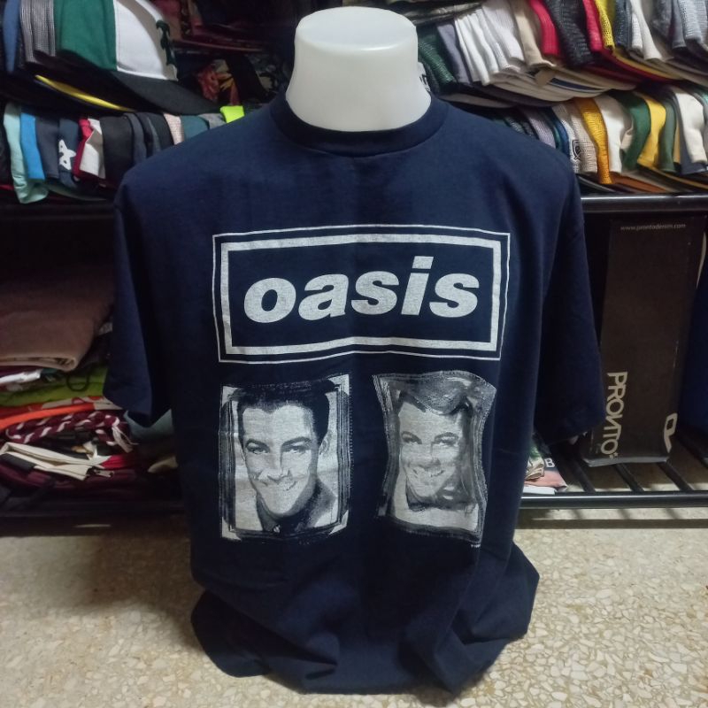 เสื้อวง Oasis Tag Screen Stars
