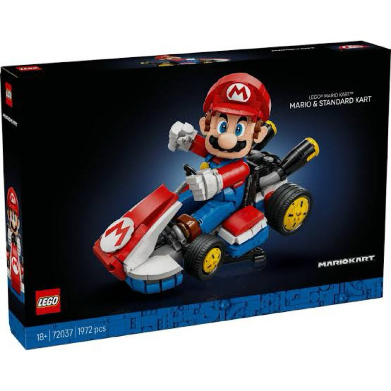 Lego Super Mario 72037 Mario Kart™ – Mario & Standard Kart ของแท้100%มือหนึ่งกล่องสวยพร้อมส่ง