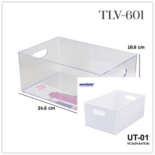 ถาดอเนกประสงค์ ถาดใส่ของ สวย แข็งแรง สามารถวางซ้อนกันได้ No.…