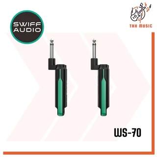 Swiff Audio WS-70,WS-70+ ไวเลสกีต้าร์ เบสไฟฟ้า ไร้สาย หัวแจ็ค 6.35mm TS UHF Wireless Guitar Bass