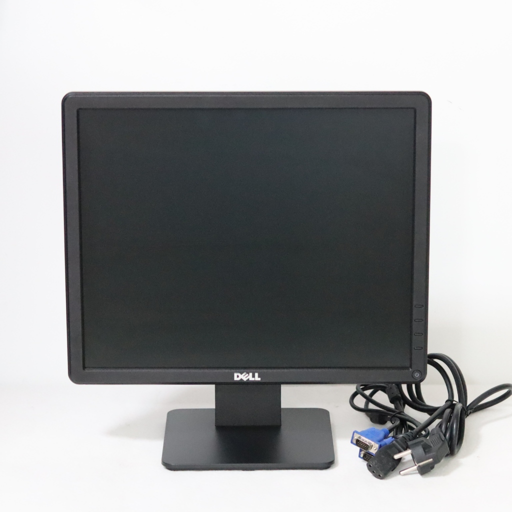 จอคอมDell E1715SC 1280 x 1024 Resolution 17" LCD  Display port + VGA Port พร้อมสายไฟ AC สาย VGA