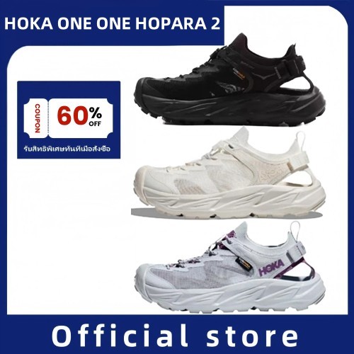 【100% Originals】HOKA ONE ONE HOPARA 2 Sandals Hoka Sports Sandals รองเท้าแตะ
