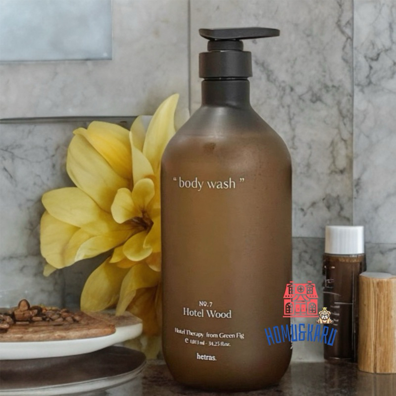ผลิตภัณฑ์อาบน้ำ body wash No.7 Hotel Wood แบรนด์ Hetras