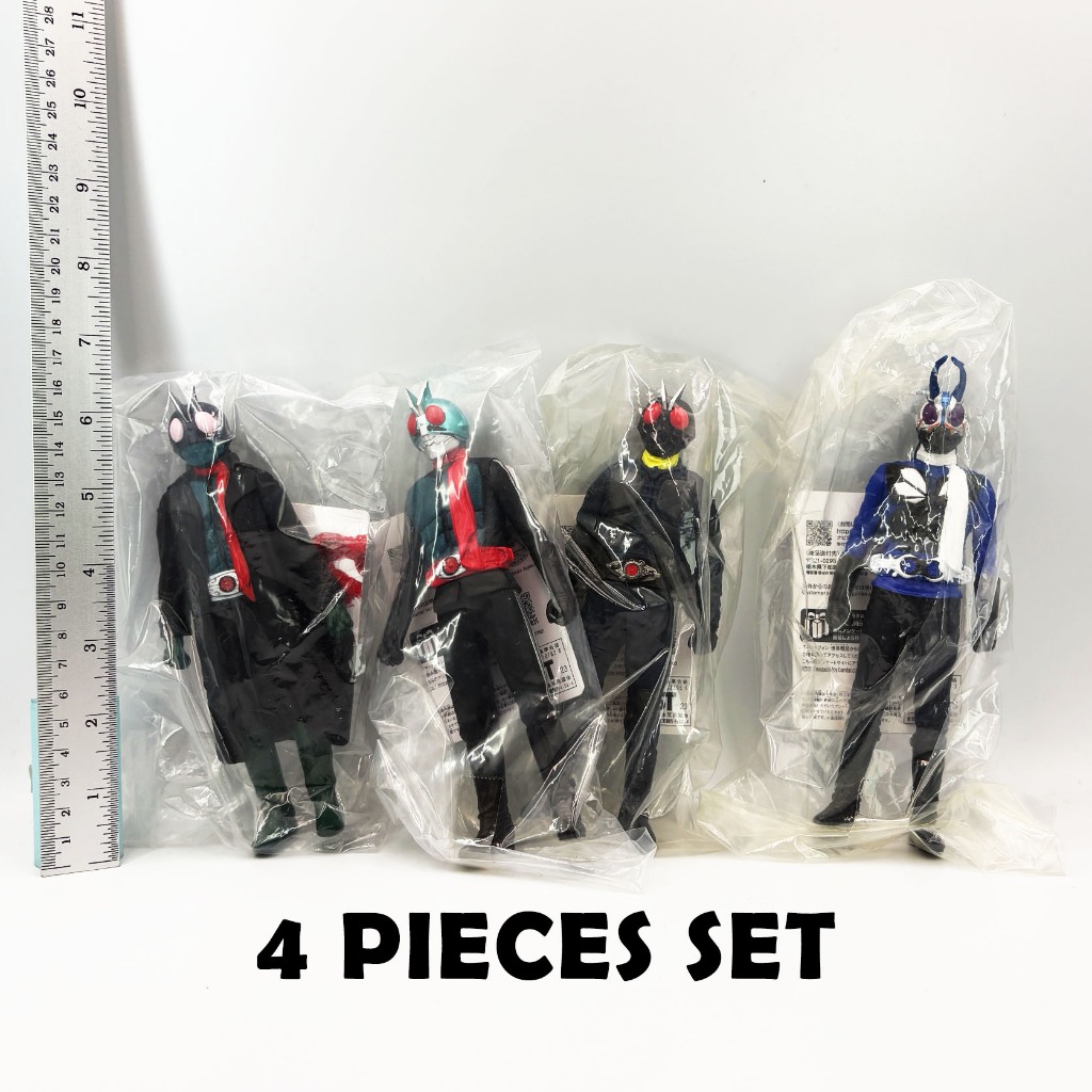เหมา Bandai Shin V1 Coat V2+1 No.0 Batta  6-7 นิ้ว มดแดง ซอฟ Soft Vinyl Masked Rider Kamen Rider Mov