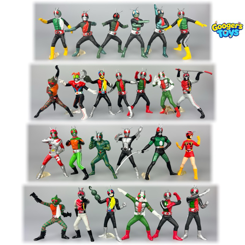 Bandai - Showa Kamen Rider V1 - V12 Gasgapon คาเมนไรเดอร์ กาชาปอง ไอ้มดแดง [ของแท้ พร้อมส่ง]